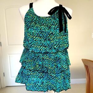 Style&Co. Ruffle Tiered Top 